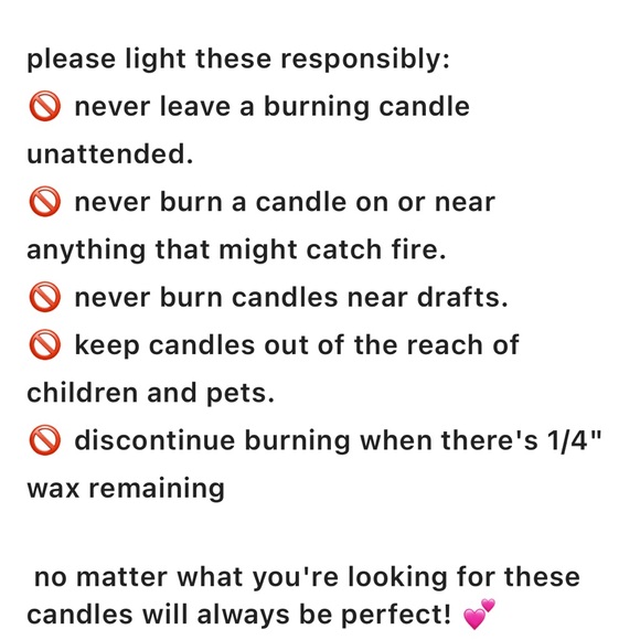 NIB “You should have moved closer to me…” Candle - Picture 9 of 9